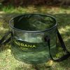 30L Outdoor folding bucket camping self-driving portable barbecue dishwashing bucket telescopic fishing bucket